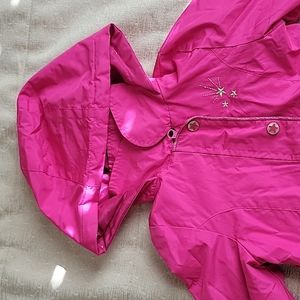 Pink coat for girl